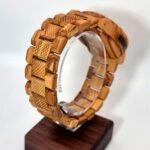 Montre pour homme en bois d'olivier