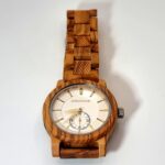 Montre pour homme en bois d'olivier