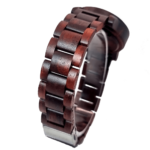 montre en bois de noyer